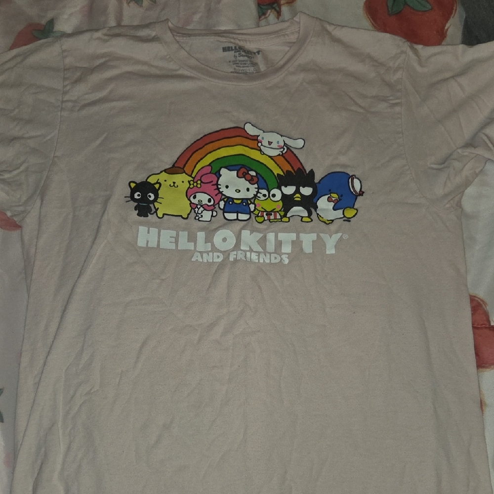 Hello Kitty and Friends Pink Kids T-Shirt